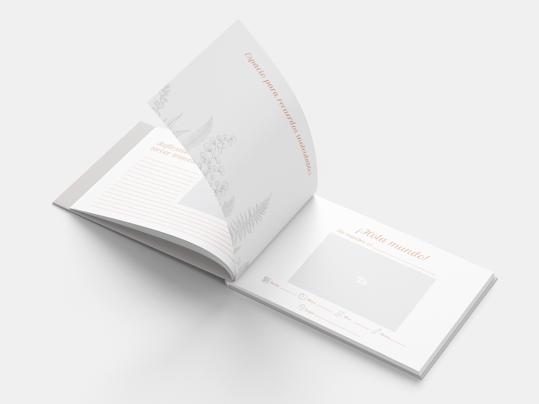 Diseño editorial — Álbum de embarazo — imagen 2