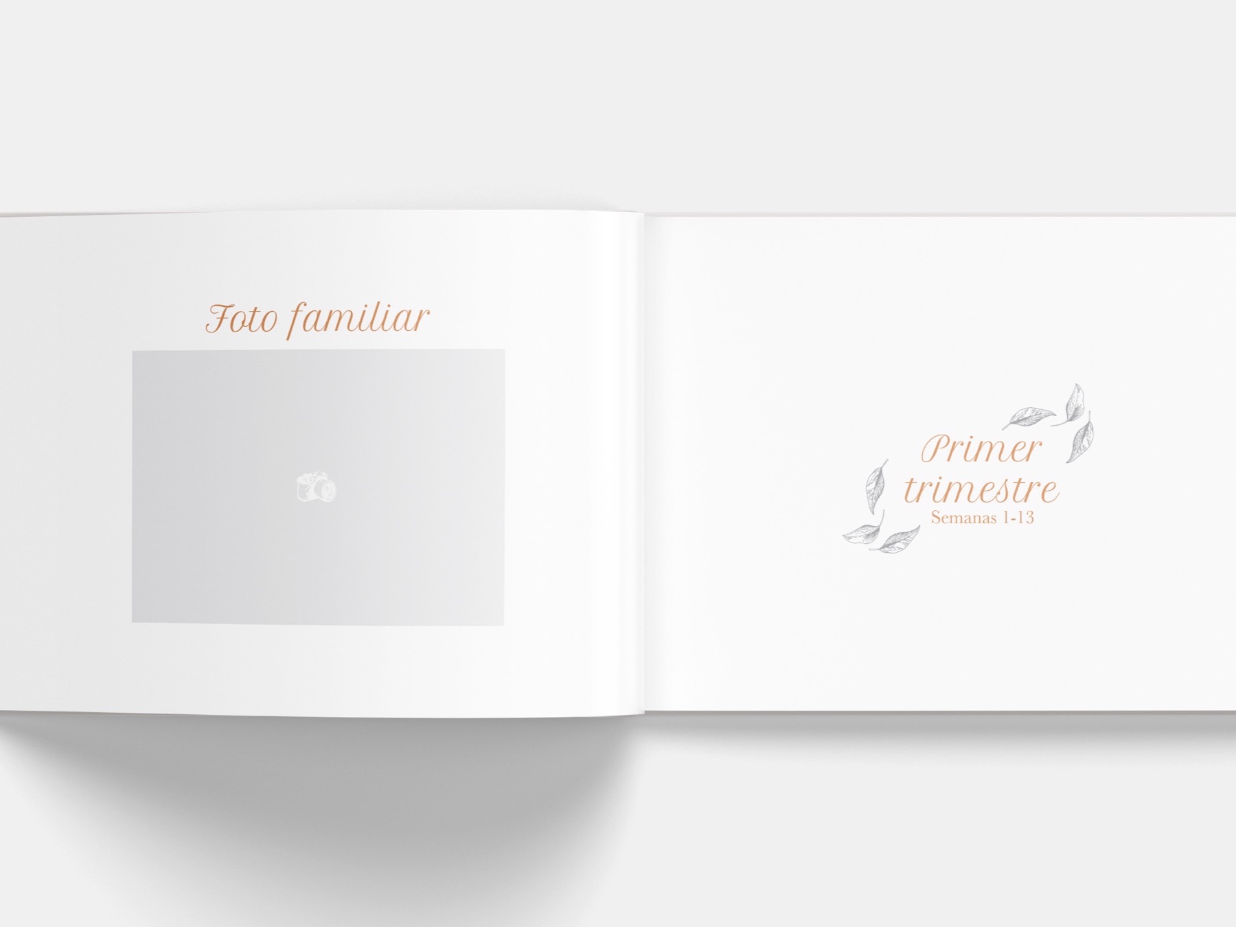 Diseño editorial — Álbum de embarazo — imagen 3