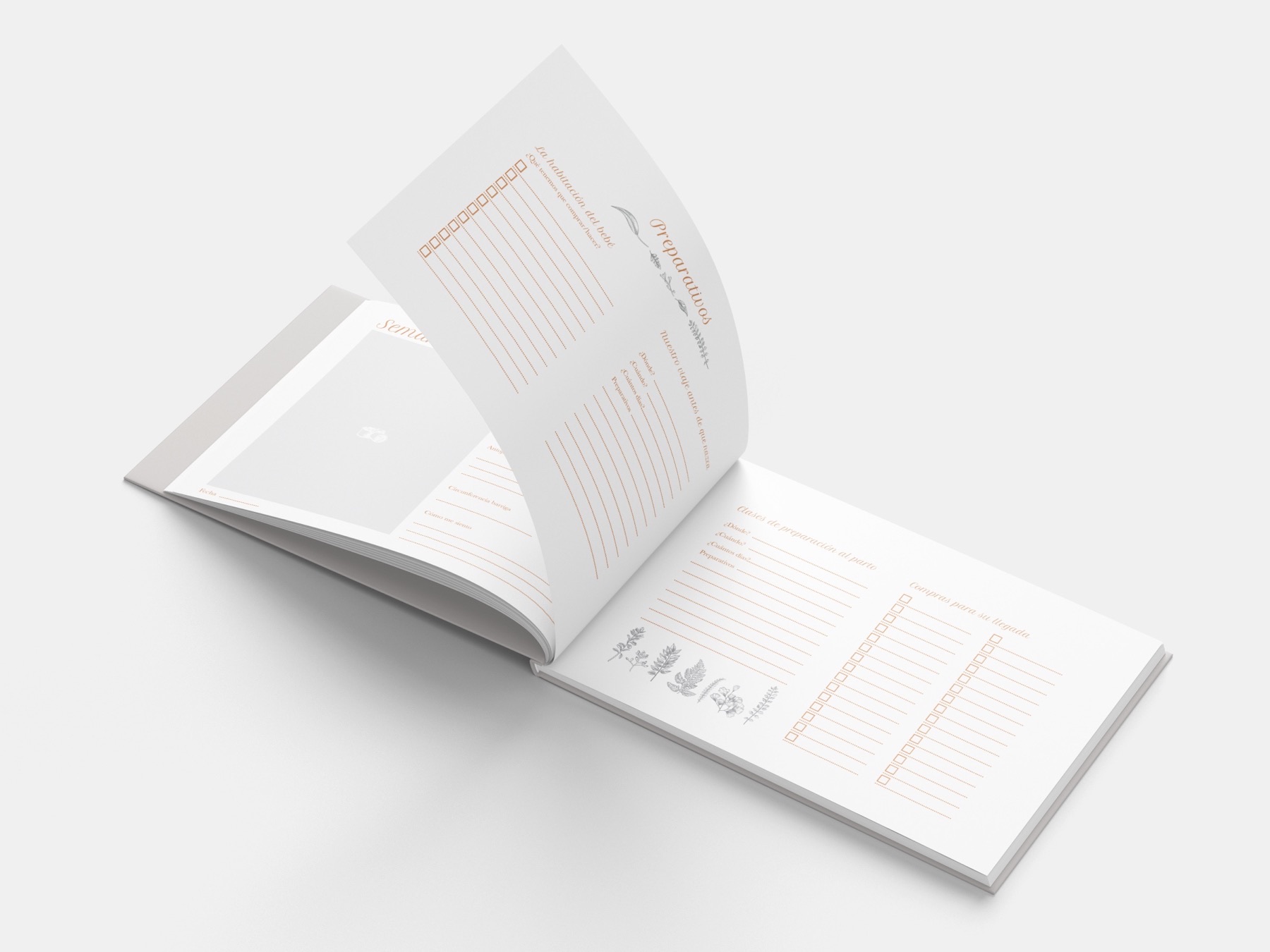 Diseño editorial — Álbum de embarazo — imagen 5
