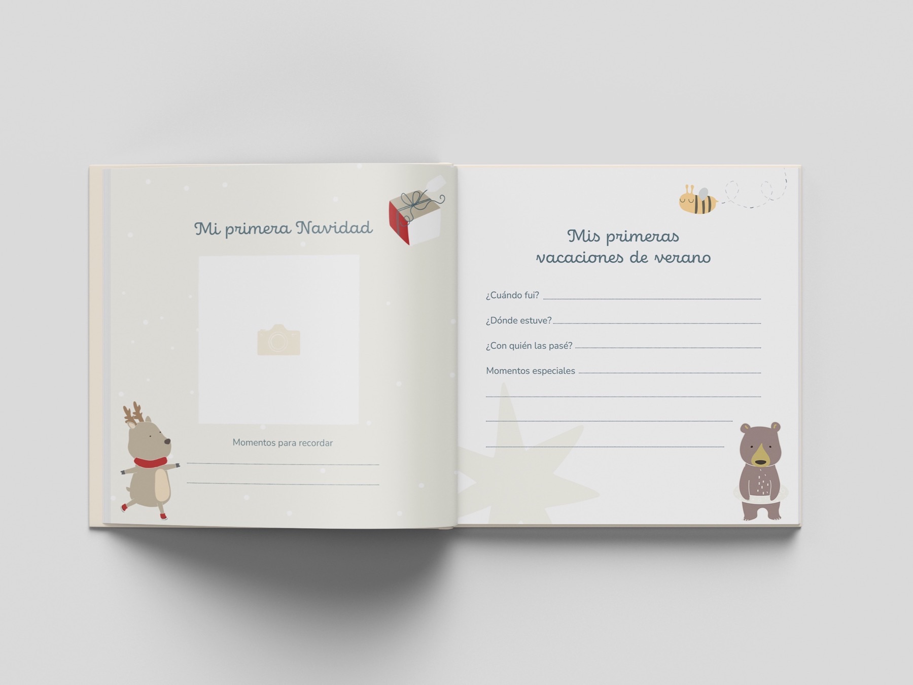 Diseño editorial — Álbum de crecimiento — imagen 4