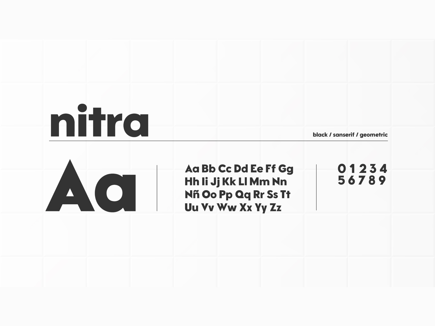 Nitra — Tipografía Display — imagen 2